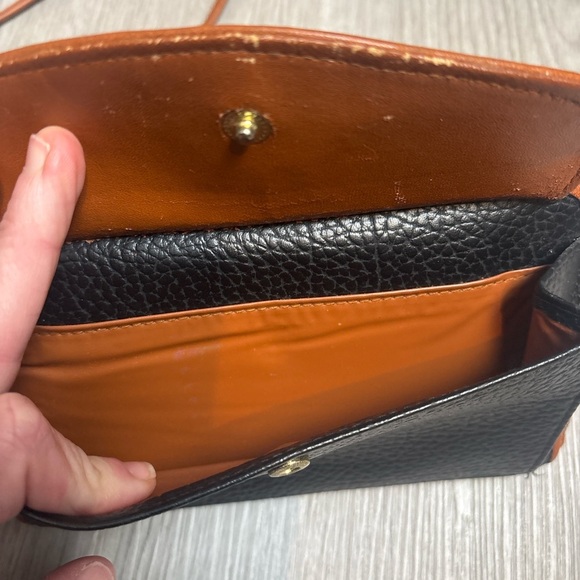 Dooney & Bourke Black and Tan Crossbody Bag - Picture 5 of 7